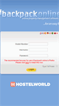 Mobile Screenshot of online.backpacksoftware.com
